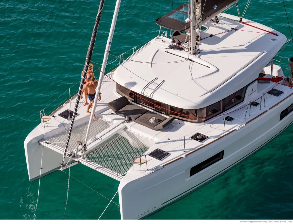 Lumiere Lagoon 40 sailing catamaran in the Whitsundays