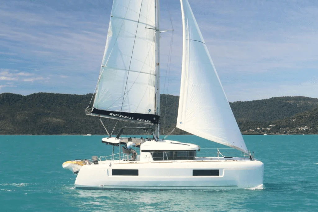 Zephyr Lagoon 40.4 sailing catamaran in the Whitsundays