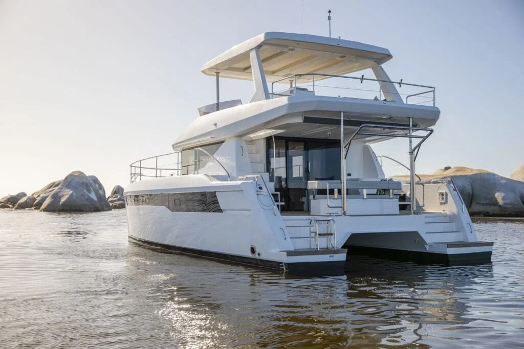 Searenity Leopard 40.3 power catamaran in the Whitsundays