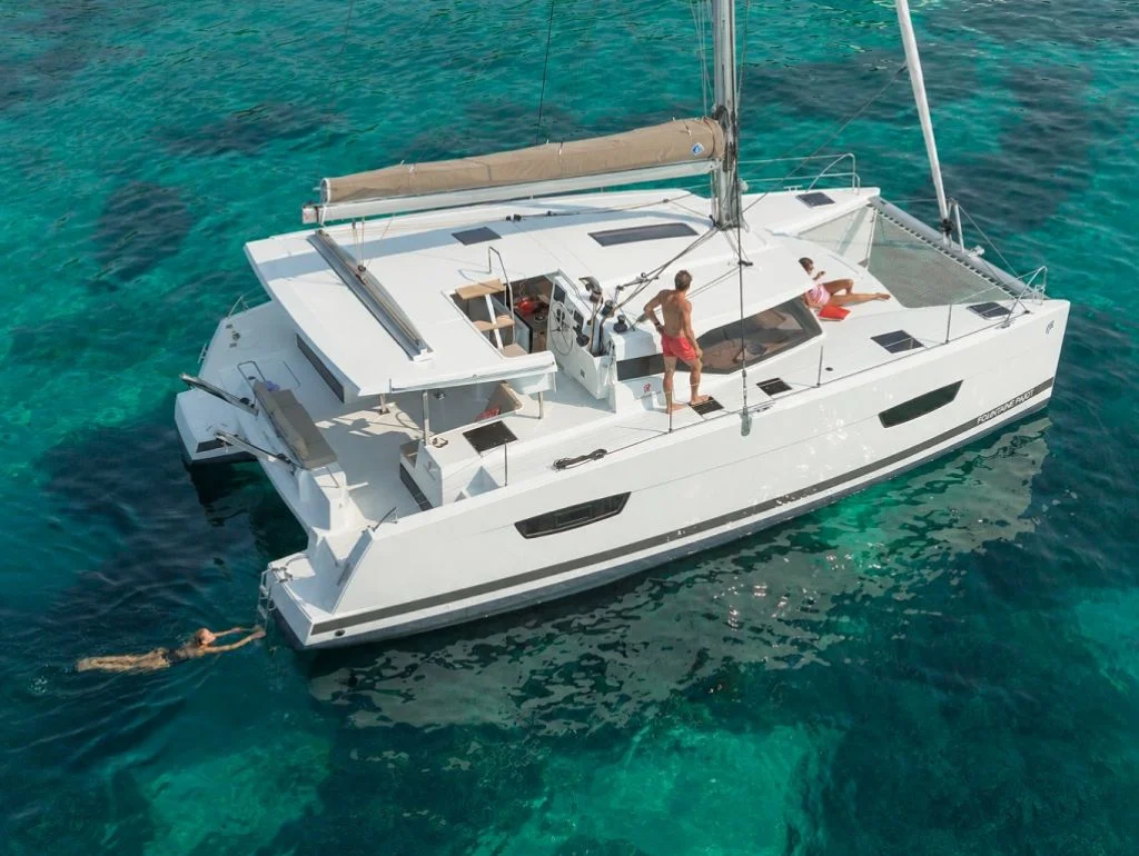 Kaiya Astrea 42 sailing catamaran in the Whitsundays