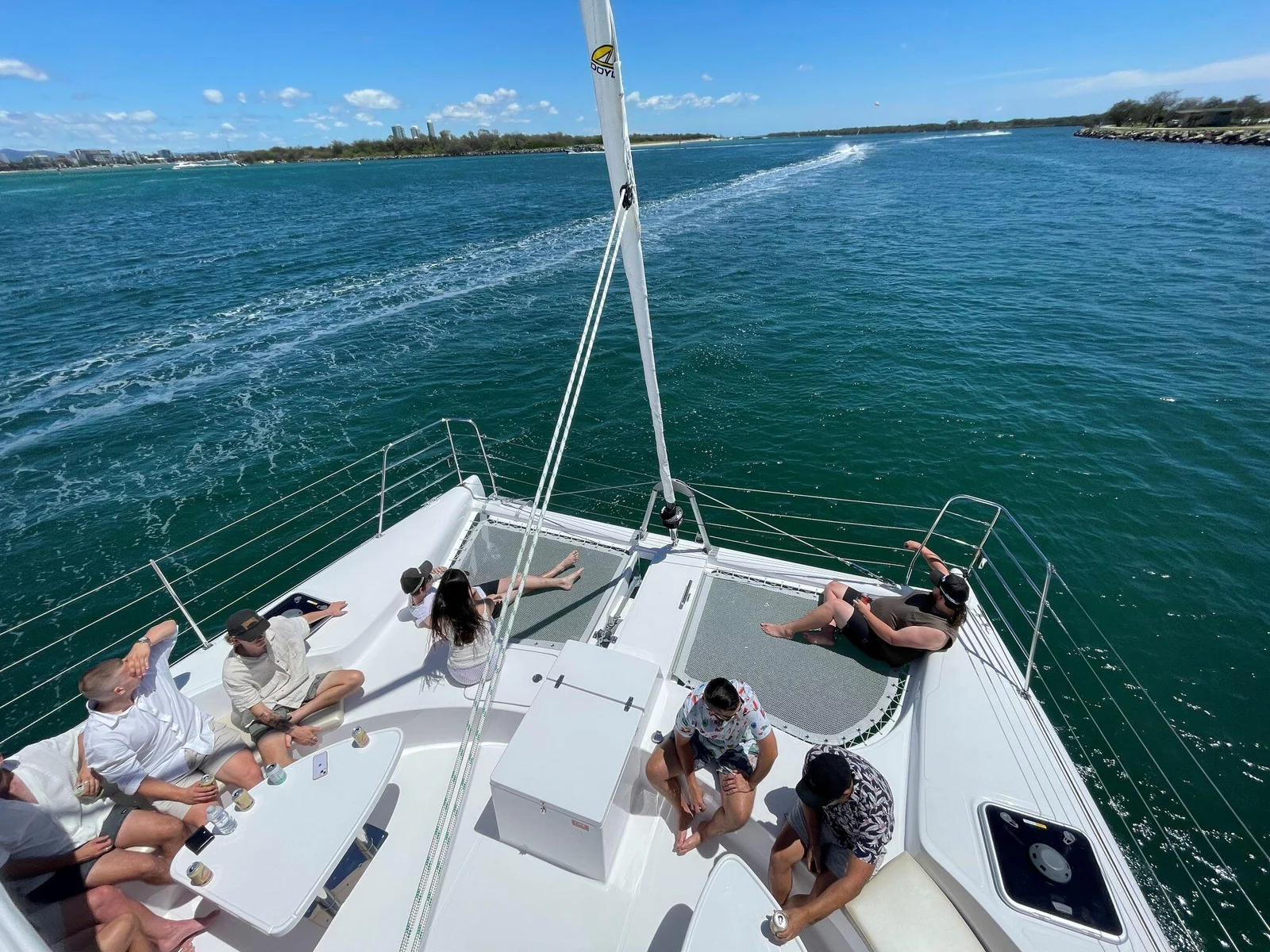 Island Time charter yacht on the Gold Coast