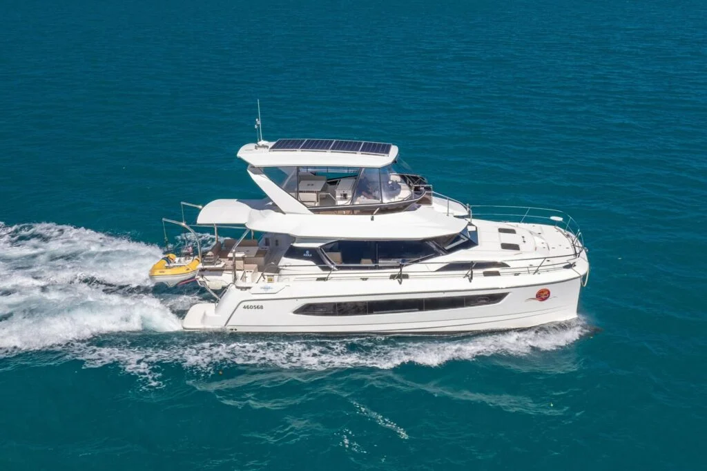 Silk Road Aquila 44.3 power catamaran in the Whitsundays