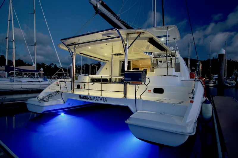 Hakuna Matata Leopard 44.3 sailing catamaran in the Whitsundays