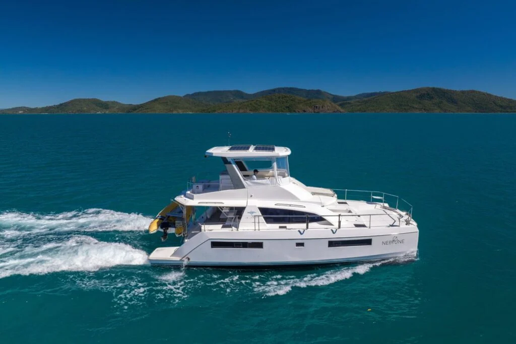Neptune Leopard 43.4 power catamaran in the Whitsundays