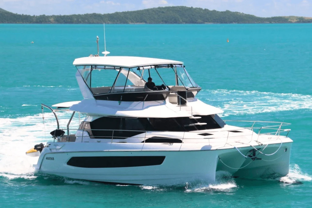 Destiny Aquila 44.35 power catamaran in the Whitsundays